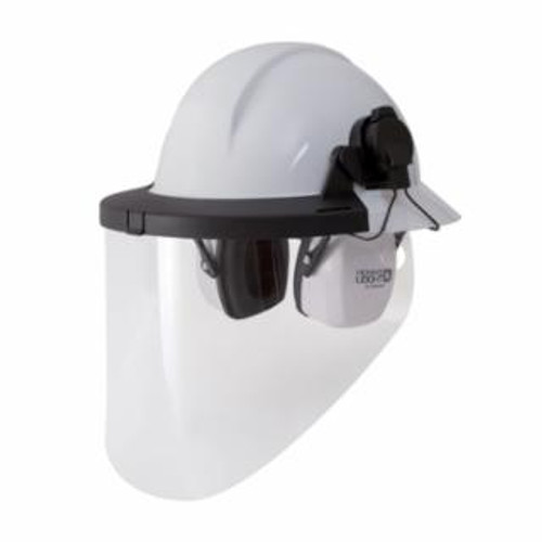 HONEYWELL NORTH® L3HCAP MOUNTED EARMUFF-FULL BRIMG HARD HAT WHITE