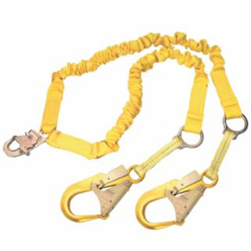 DBI-SALA® SHOCKWAVE2 RESCUE LANYARD  TWIN LEG W/ ALUM REB