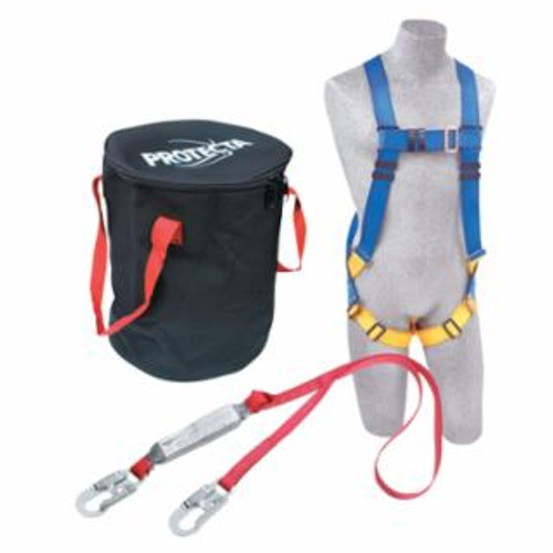 DBI-SALA® 5 POINT HARNESS SINGLELEG SHOCKPACK LANYARD W