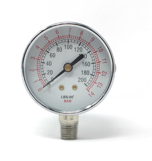 BINKS 200PSI PRESSURE GAUGE