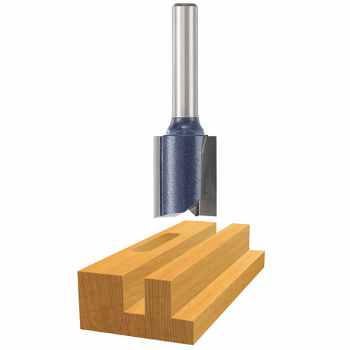 Bosch 85229M 9/16 In. x 3/4 In. Carbide Tipped 2-Flute Straight Bit