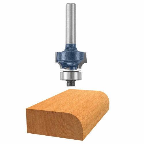 BOSCH POWER TOOLS 3/4" ROUNDOVER ROUTER BIT 2-FLUTE CAR