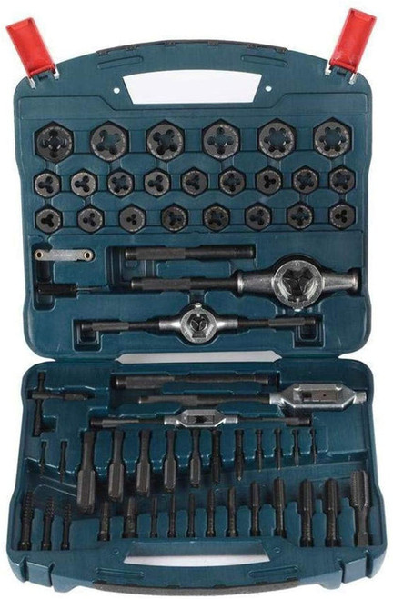 BOSCH POWER TOOLS 77PC TAP & DIE SET BLACKOXIDE