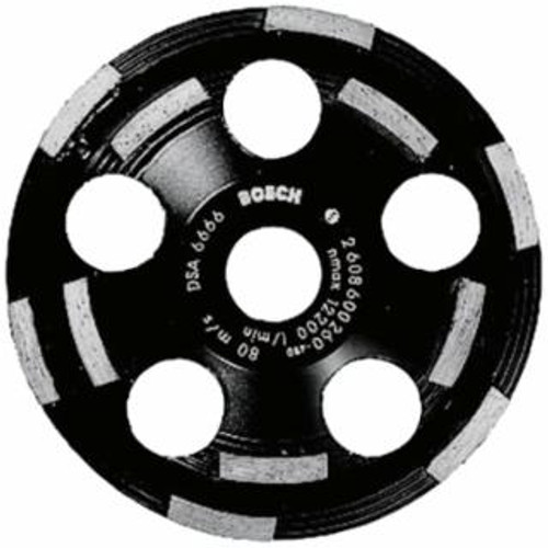 BOSCH POWER TOOLS 5" DIAMOND CUP WHEEL-ABRASIVE MATERIALS