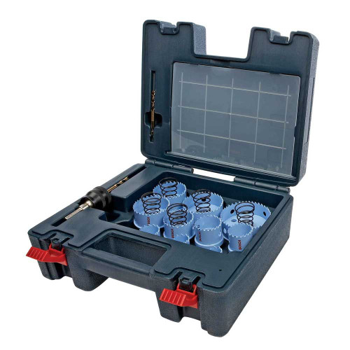 BOSCH POWER TOOLS SHEET METAL HOLESAW SET9 HOLESAWS