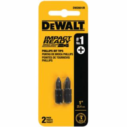 DEWALT® #1 PHILLIPS BIT TIP IMPACT READY