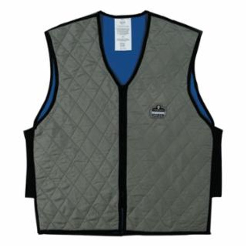 ERGODYNE CHILL-ITS 6665 EVAPORATIVE COOLING VEST MED GRAY