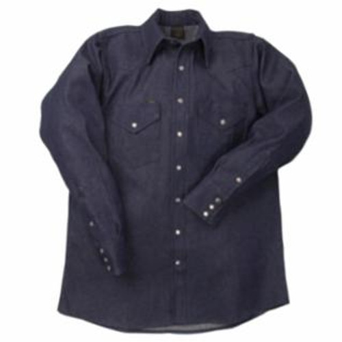 LAPCO SHIRT- 22 X 38 SLEEVE- BLUE DENIM- LAPCO