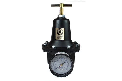 COILHOSE PNEUMATICS 1/2" REGULATOR WITH GAUGE 0-200 PSI