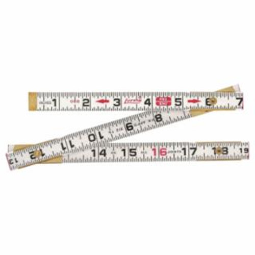 LUFKIN WOOD RULE 6'/2M ENGLISH/METRIC