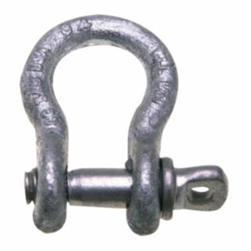 CAMPBELL® 419 3/8" 1T ANCHOR SHACKLE W/SCREW PIN CARBON