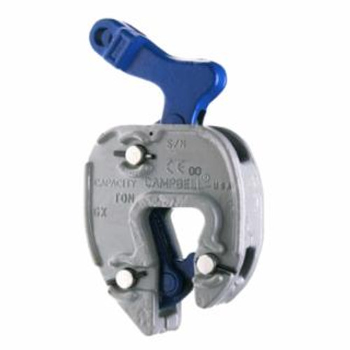 CAMPBELL® 1T GX CLAMP W/CHAIN PROTECTOR 1/16-3/4 GR