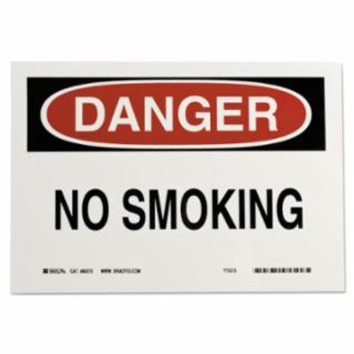 BRADY® NO SMOKING SIGN  B-302 7IN H X 10IN W