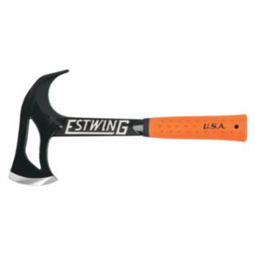 ESTWING HUNTER'S AXE WITH GUT HOOK  ORANGE VINYL GRIP