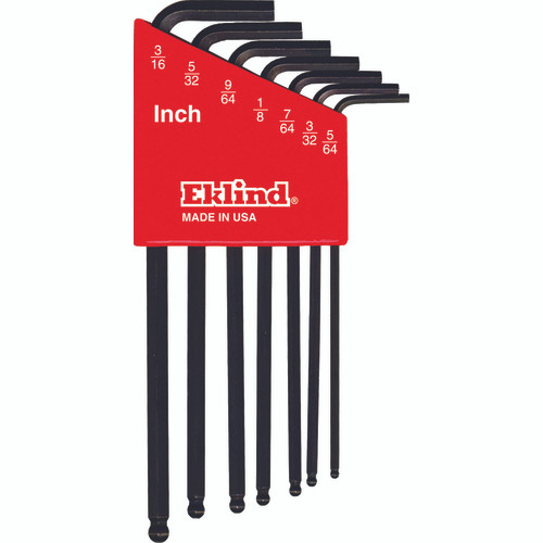 EKLIND TOOL 7 KEY SET-INCH 5/64-3/16