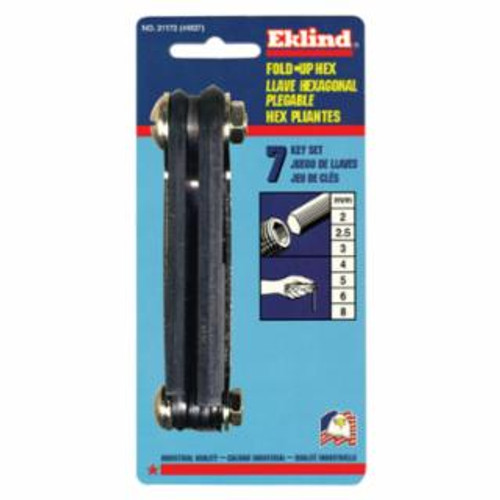 EKLIND TOOL M27 METRIC SIZE HEX KEYSET