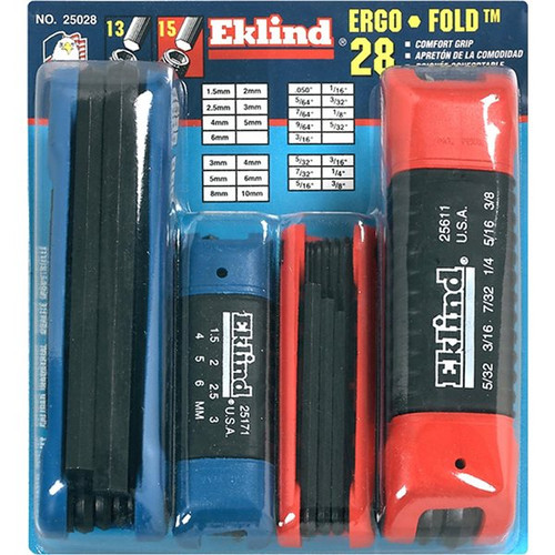 EKLIND TOOL ERGO FOLD COMBO SET 25161- 25171- 25611- & 25912