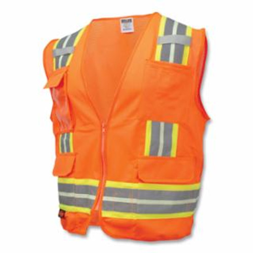 SURV 2TONE GLOW-IN-DARKVEST-ORG-L