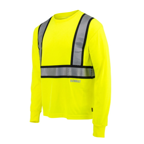 DEWALT CL2 MODACRYLIC FR T-SHIRT-LS-GRN-2X