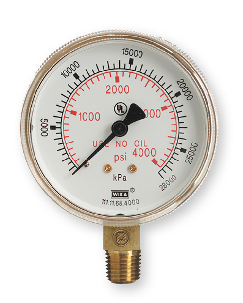 WESTERN ENTERPRISES WE G-2-100W 2" 100 PSI GAUGE