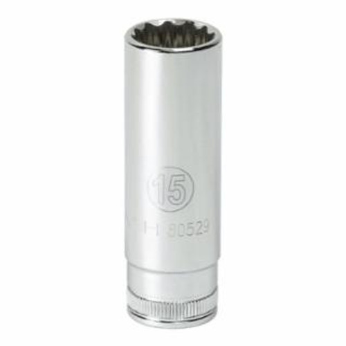 GEARWRENCH 3/8" DRIVE 6 POINT DEEPMETRIC SOCKET 11MM