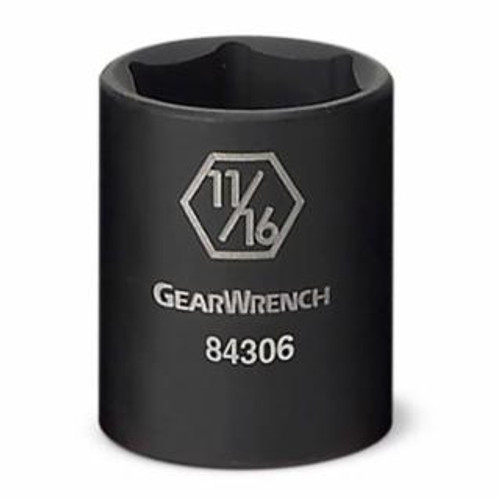 GEARWRENCH 3/8" DRIVE 6 POINT STANIMPACT SAE SOCKET 5/8"