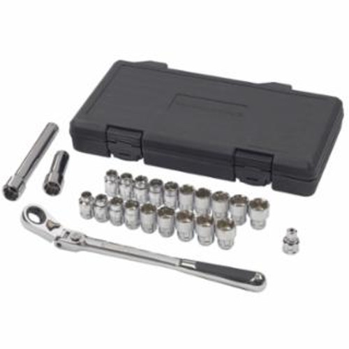 GEARWRENCH 23PC 3/8 DR XL PASS-THRUGEAR RATCHET SET