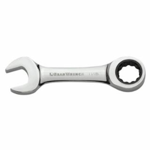 GEARWRENCH 17MM STUBBY COMBINATIONRATCHETING WRENCH