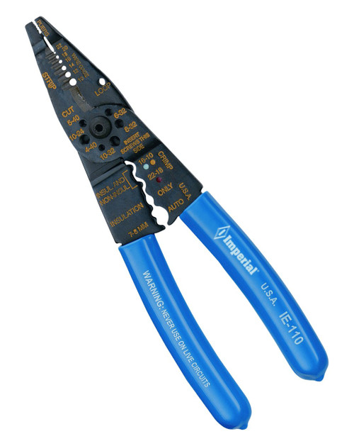 IMPERIAL TOOL ELECTRICAL PLIERS/STRIPPERS PROFESSIONAL