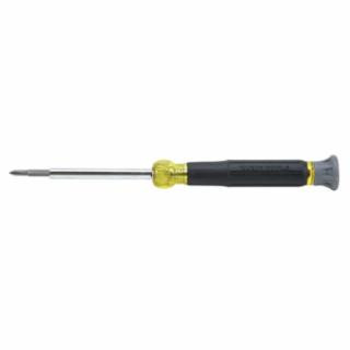 Klein Tools 32581 Multi-Bit Electronics Screwdriver, 4-in-1, Phillips, Slotted Bits