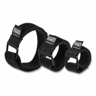 Klein Tools 450-600 Hook and Loop Cinch Straps, 6-Inch, 8-Inch and 14-Inch Multi-Pack