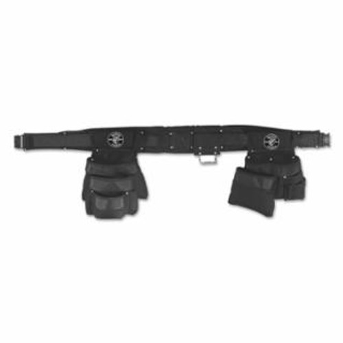 Klein Tools 5709XL Electrician's Padded Tool Belt/Pouch Combo, 11-Pocket, 4-Piece, XL