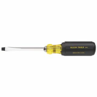 Klein Tools 600-4 1/4-Inch Keystone Screwdriver, 4-Inch Square Shank