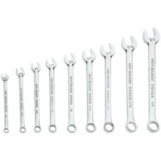 Klein Tools 68402 Combination Wrench Set, 9-Piece