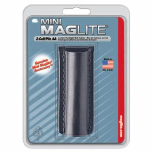 MAG-LITE PLAIN BLACK LEATHER HOLSTER F/AA MINI M