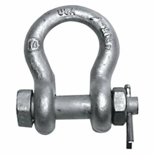 CM COLUMBUS MCKINNON GALVANIZED BOLT & NUT ANCHOR SHACKLE - 6-1/2TON-