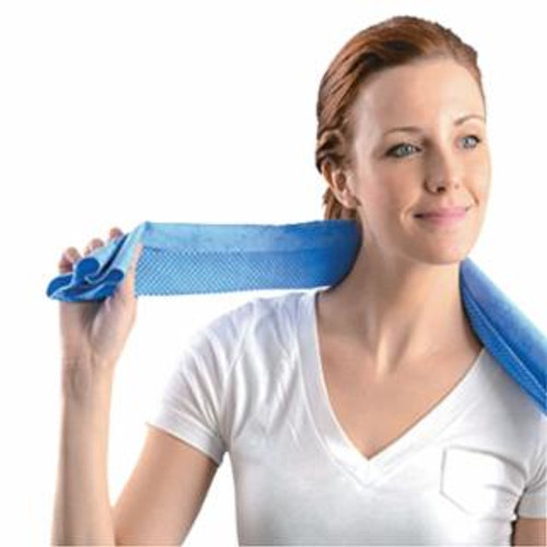 OCCUNOMIX MIRACOOL COOLING NECK TOWEL BLUE