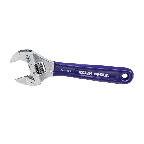 Klein Tools D86934 Slim-Jaw Adjustable Wrench , 6-Inch