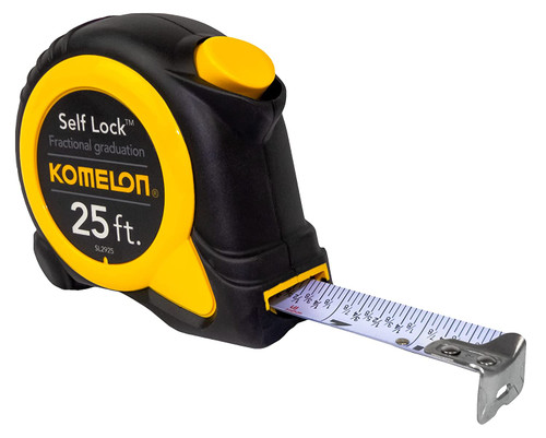 KOMELON USA 25'X1" SELF LOCK SPEED MARK POWER TAPE