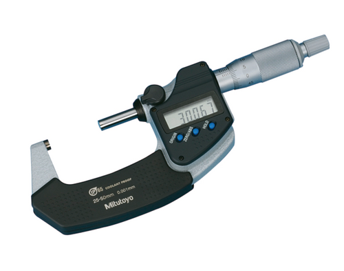 MITUTOYO 50MM RATCHET STOP MICROMETER (W/O SPC)