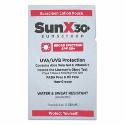 FIRST AID ONLY SUNSCREEN LOTION PACKS 1BX=300PACKS OF SUNSCREEN