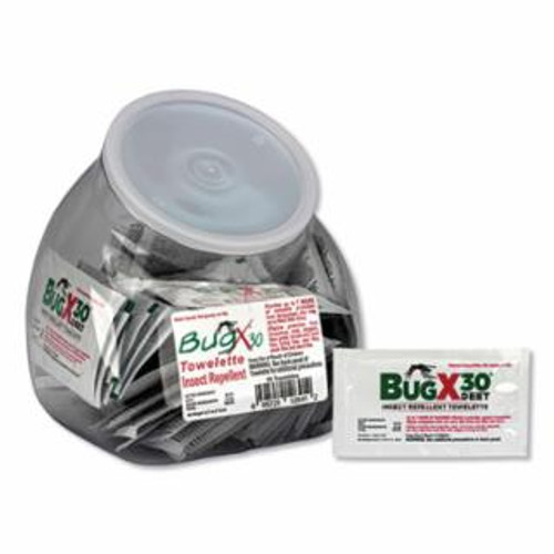 FIRST AID ONLY 30% DEET  50 TOWELETTESIN FISH BOWL MERCHANDISR
