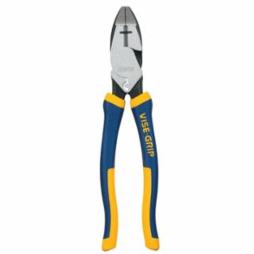 IRWIN 9.5" LINEMAN'S PLIERS WITH WIRESTRIPPER- CRIMPER