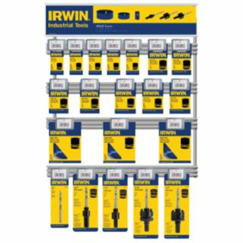 IRWIN 40 PIECE BI-METAL HOLESAW MERCHANDISER