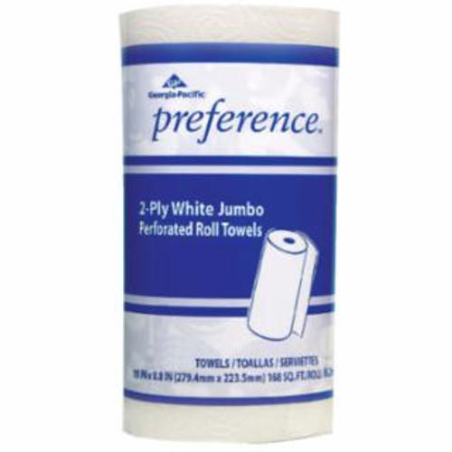 GEORGIA PACIFIC (30/CS) TOWEL ROLL PRT PREFERENCE WHITE