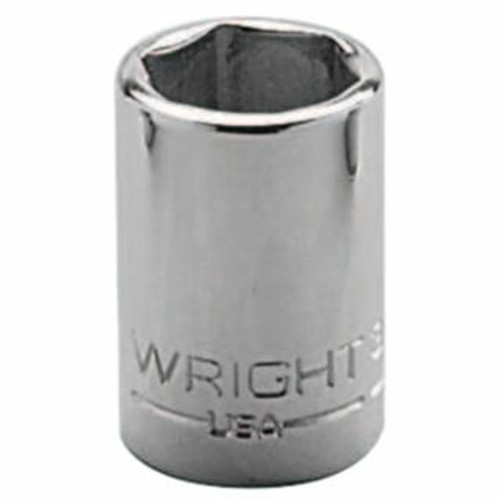 WRIGHT TOOL 17MM 3/8"DR 6PT STD METRIC SOCKET