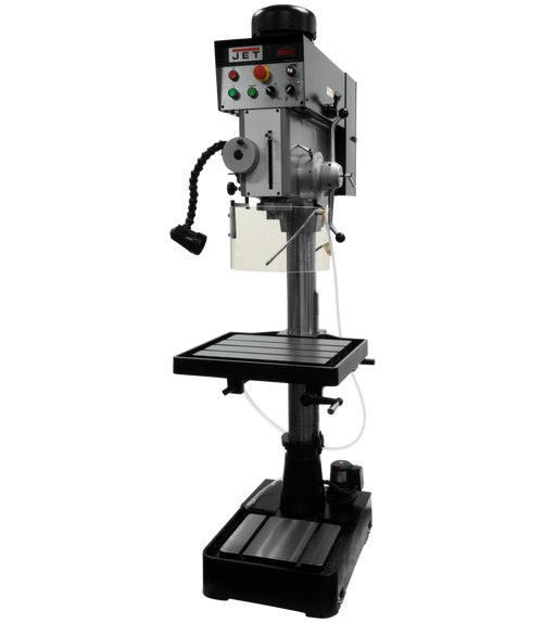 JET JT9-354245 JDP-20EVST-230-PDF, 20" EVS Geared Head Drill Press with Tapping & Power Downfeed 230V
