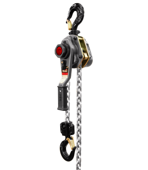 JET JT9-376401 JLH-250WO-10, JLH Series 2-1/2 Ton Lever Hoist, 10' Lift with Overload Protection