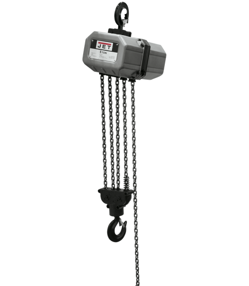 JET JT9-531000 5SS-3C-10, 5 Ton, 3Ph, 10' Lift, 230/460V, Prewired 460V