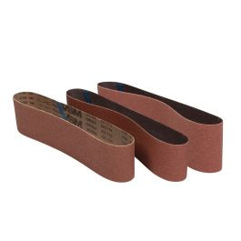 JET JT9-577528 4"x36" 180 Grit Aluminum Oxide Belts - 3pc set